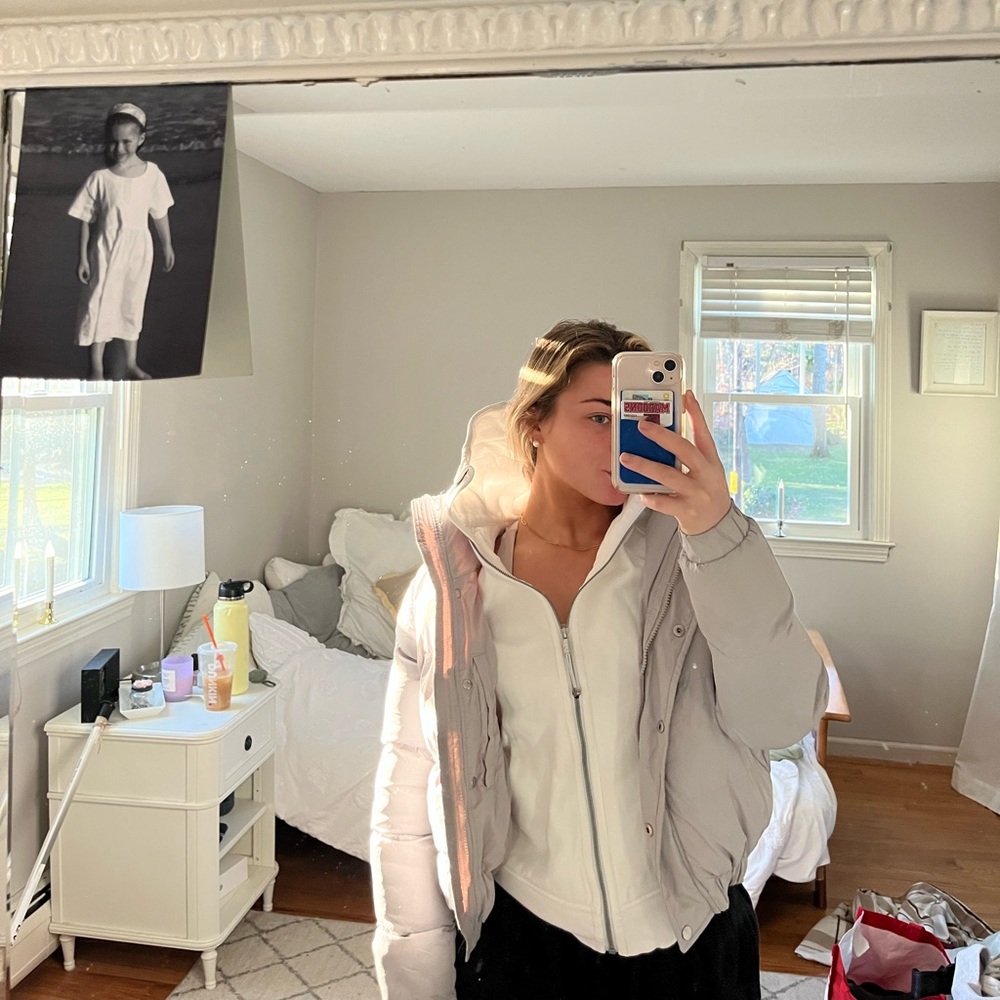 Cropped Puffer Jacket
